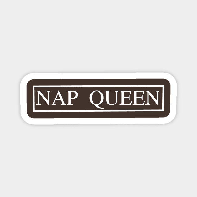 Nap Queen Magnet by HerbalBlue