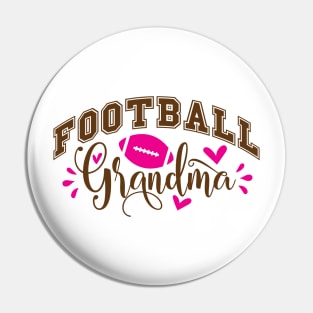 Football Grandma Pin