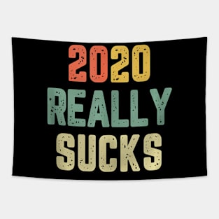 2020 Sucks Shirt Funny Retro Vintage Tank Top Tapestry