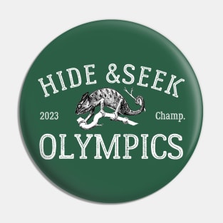 Hide and Seek Olympic Champion Pin