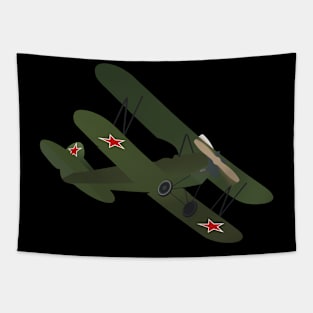 Night Witches Polikarpov Po-2 Bomber Tapestry