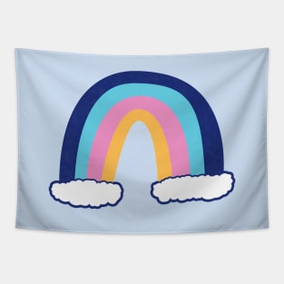 Pastel Rainbow Positivity Tapestry