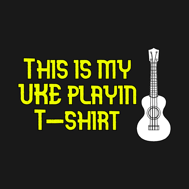 Uke Playin by Kleiertees