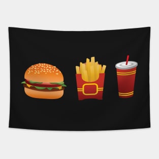Classic Fast Food Tapestry