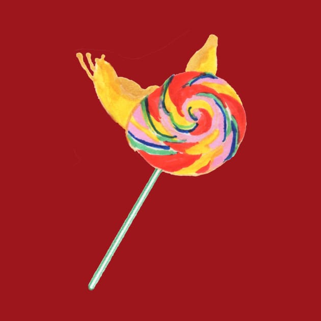 Snail Lollypop by huabuwan1