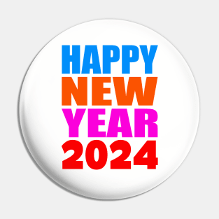 Happy new year 2024 Pin