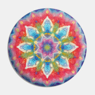 Beautiful Mandala Art Pin