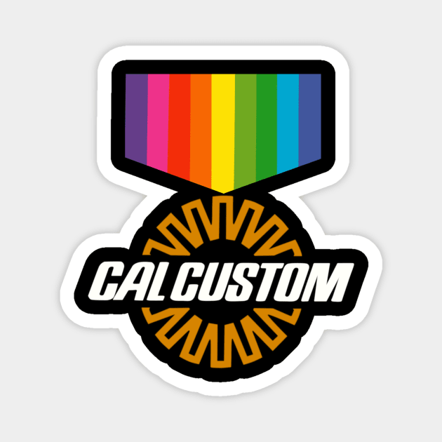 Cal Customs Magnet by TopCityMotherland