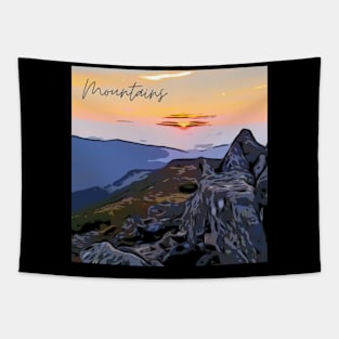 mountains Tapestry