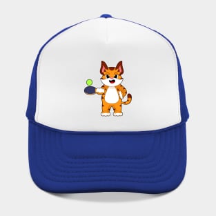 Tiger Table tennis Table tennis racket Hat