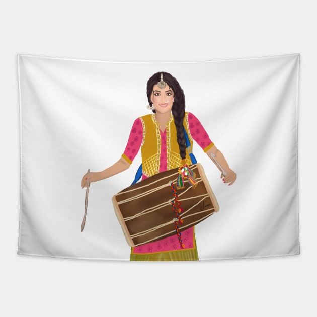 Desi bhangra sale dhol