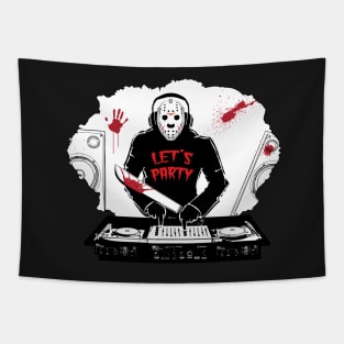 Halloween boogie man DJ Tee Tapestry