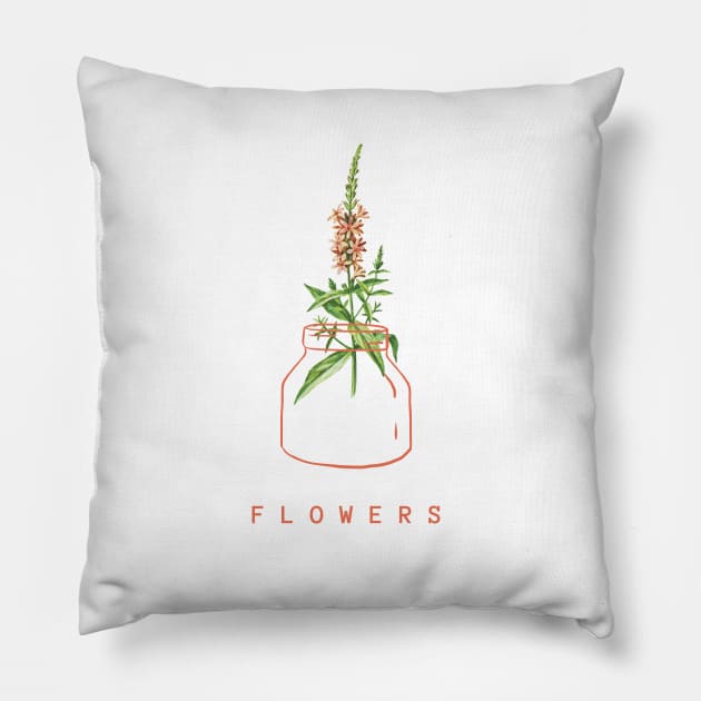 Flowers Pillow by Make a Plan Store