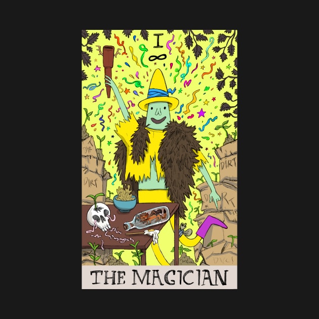 Magic Man as The Magician tarot by sadnettles