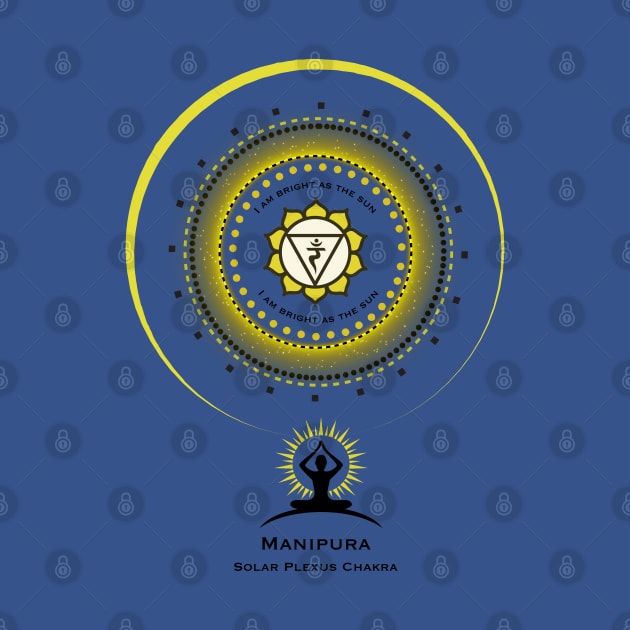 Solar Plexus Chakra. I Am Bright as the Sun. Mantra, Affirmations. by Anahata Realm