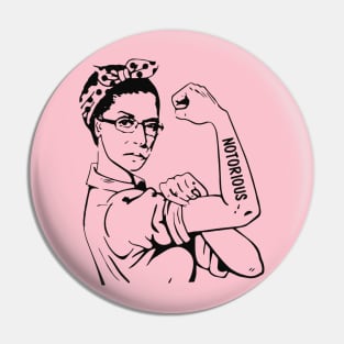 The Notorious RBG Pin