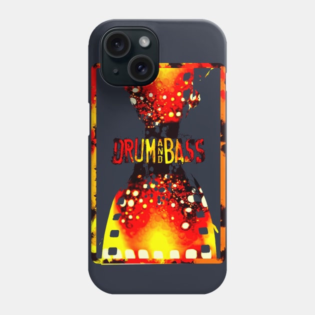 Drum and bass Phone Case by vanpaul54