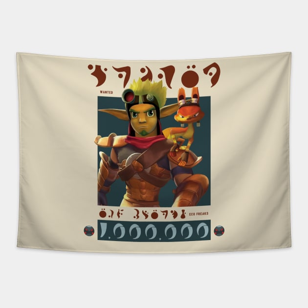 Jak Wanted Tapestry by Creative Wiz