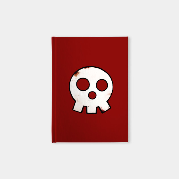Fire Force Skull Logo Fire Force Notizblock Teepublic De