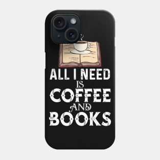 Coffee and Books Phone Case