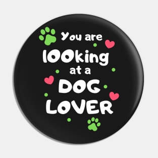 Dog lover Pin