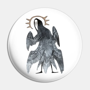 Angelic Mothman Pin