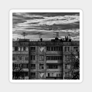 POST-SOVIET PANELKA // Typical russian panel houses Magnet