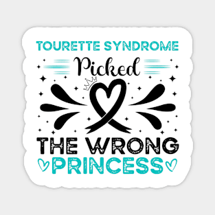 Tourette Syndrome Picked The Wrong Princess Magnet