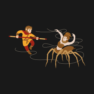 Monkey King and Spider Demon T-Shirt