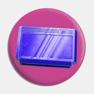 Retro Cartridge Blue Pin