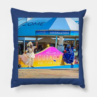 Welcome To Curacao Pillow