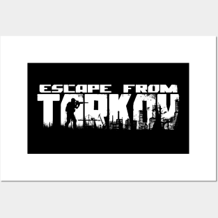 Video Game Escape From Tarkov Solider Kraft Paper Poster Wall Artwork Print  Painting Home Modular Pictures