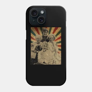 The Golden Girls - Photo Vintage Retro Look Fan Design Phone Case