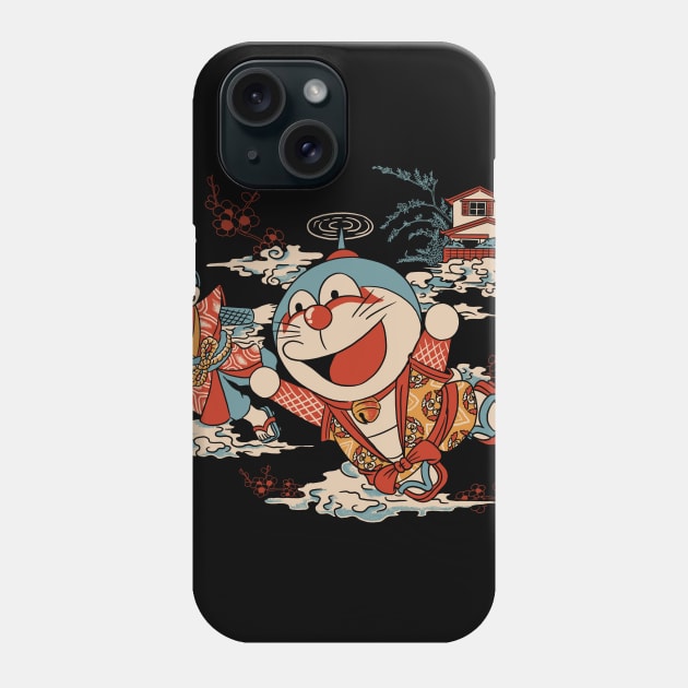 ADVENTURES OF DORAEMON Phone Case by art of gaci