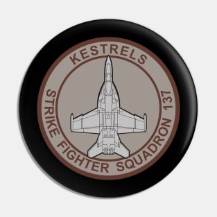 VFA-137 Kestrels - F/A-18 Pin