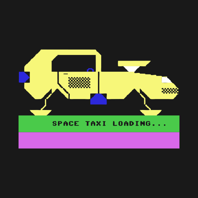 Space Taxi by Retro8Bit Fashion Store