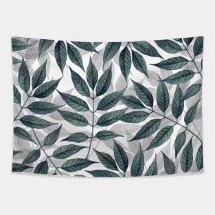 Modern autumn leaves image Tapestry