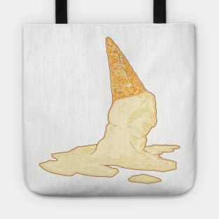 Melting Vanilla Ice Cream Cone Tote