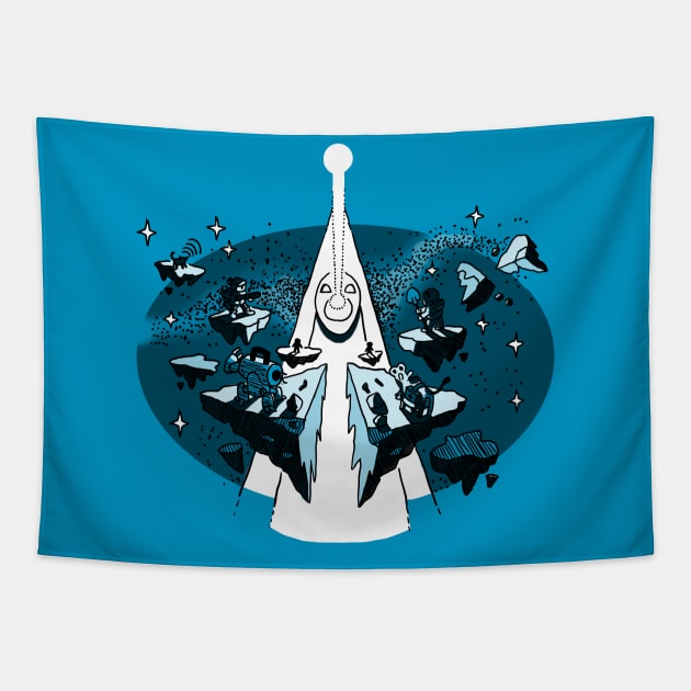 Final Boss Tapestry by malbatross