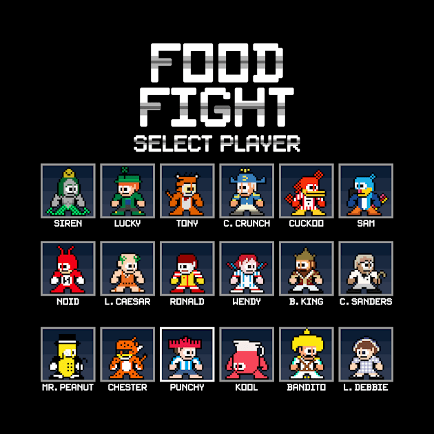 Food Fight by TGprophetdesigns