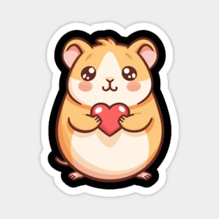 Hamster Lover Design Magnet