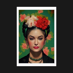 Sasha grey as Frida Kahlo T-Shirt