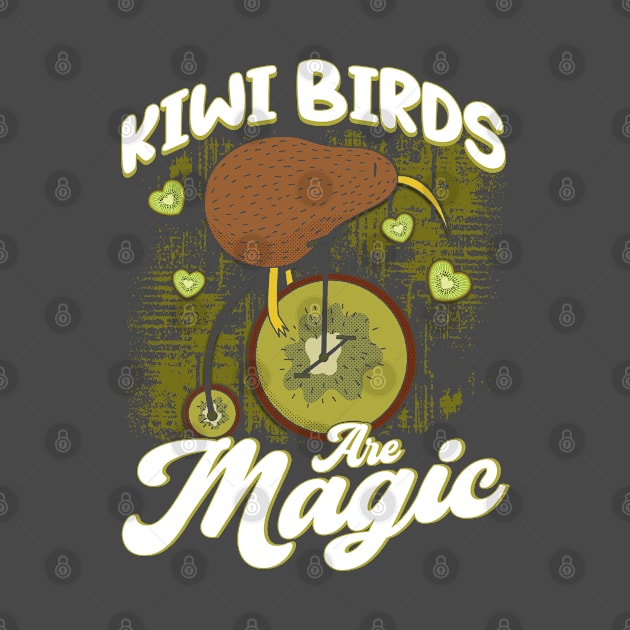 New Zealand Bird Lover Kiwi Bird by Toeffishirts