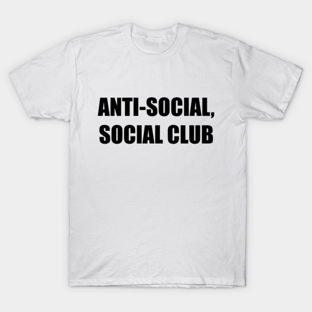 camiseta anti social social club