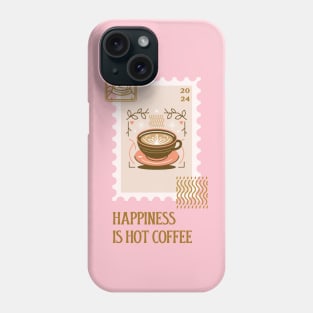 coffee cappuccino expresso stamp stamps collector Phone Case