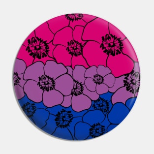 Bisexual Flowers Pin