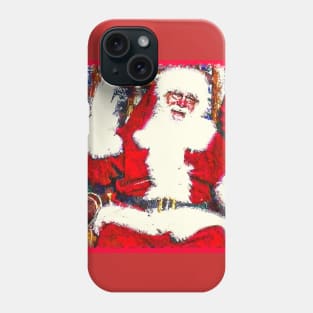 santa waving Phone Case