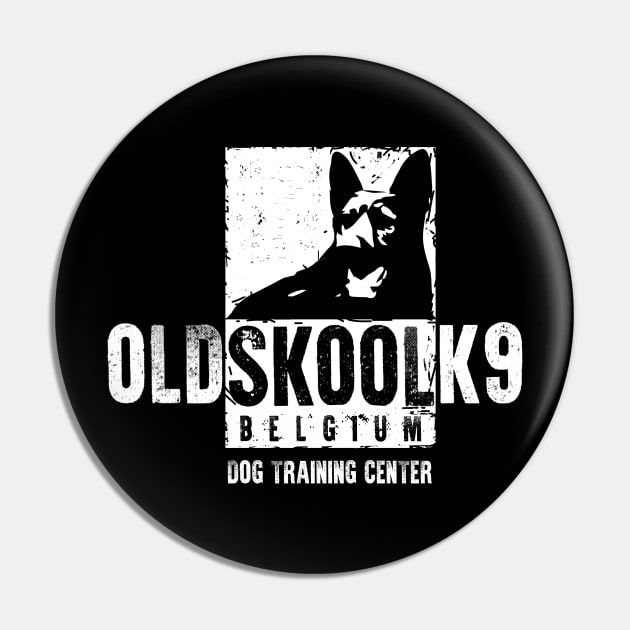 OldSkoolK9 Dog Training Center Pin by OldskoolK9