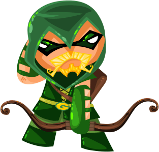 Green Arrow Magnet