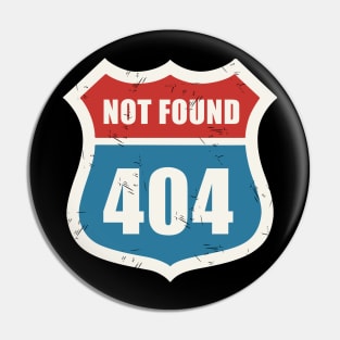 Route 404 Pin